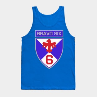 Starship Troopers Bravo Six Patch Tank Top